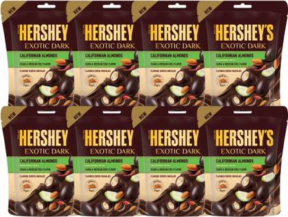 HERSHEY'S Exotic Dark Californian Almonds Truffles