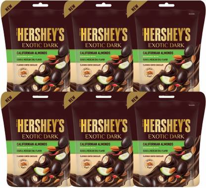 HERSHEY'S Exotic Dark Californian Almonds Truffles