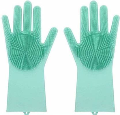 DEBS CARE silicon Wet and Dry Glove Set