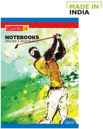 Camlin 4 Line A4 A4 Notebook 4 Line 132 Pages
