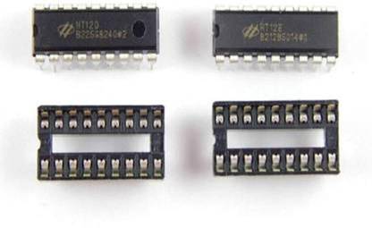 TRUSTECH Ht12E and Ht12D Encoder Decoder Pair With Base Electronic Components Electronic Hobby Kit