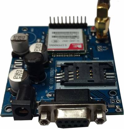 TRUSTECH SIM900A GSM Modem with SMA Antenna (GSM Module) Electronic Components Electronic Hobby Kit