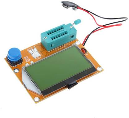 TRUSTECH LCR-T4 ESR LCR Meter Transistor Tester Diode Triode Capacitance Mos Mega328 Transistor Tester Electronic Components Electronic Hobby Kit