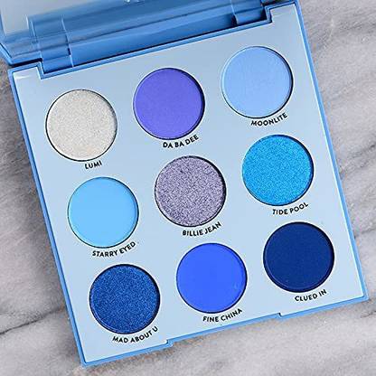 S.F.R blueberry Popular 9 Color Palette ( Glitter,Shimmer,Matte) 9 g