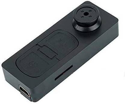 SATTOBISION Mini Shirt Button SPY/Hidden Camera with SD/TF Card Slot Security Camera HD Audio and Video CCTV Button Hidden Camera with SD Card Slot Security Camera