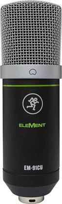 Mackie EM-91CU Condenser Microphone, USB with ProTools First and Musicians Collection Plugs Included Microphone