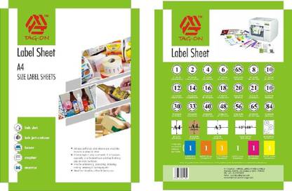 Tagon water base Paper Label