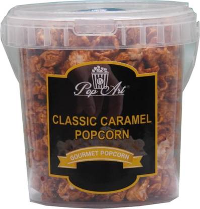 POPART Gourmet Popcorn Classic Caramel Popcorn (Pack of 1, 180 gm) Caramel Popcorn