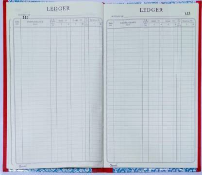 ROYALSHOP A4 SIZE LEDGER BOOK WITH 220 PAGES-1 ledger220 1-Part ledger book