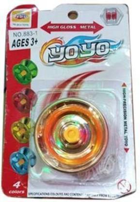 KOOZA COLLECTION Metal YoYo Speed Spinner Toy (Gold) Yoyo Bearing (Pack of 1) (Gold)