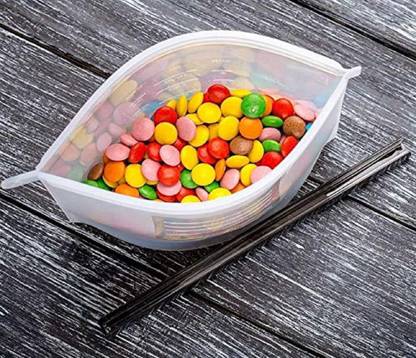 TINSUHG silicon container pouch, Food Storage Bag, airtight bag for fridge, Silicone Storage Pouch