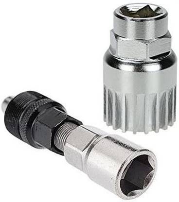 ZIGLY Bicycle Bottom Bracket Remover Tool,Standard 20-Tooth Cycling Bike Crank Extractor Bottom Bracket Removal Remover Tool