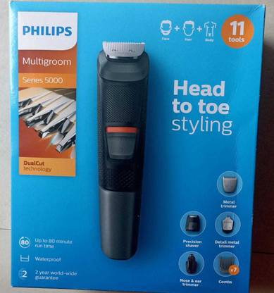 PHILIPS MG5730/15 Trimmer 60 min  Runtime 10 Length Settings