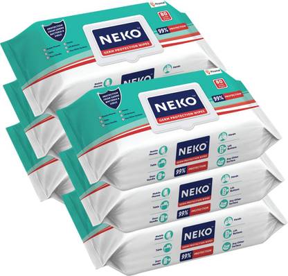 NEKO Germ protection Wipes (pack of 6)