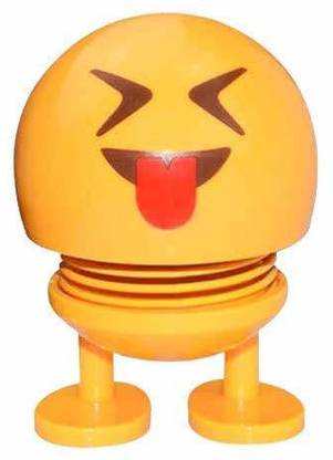 Pepino SMILEY / EMOJI SPRING BOBBLE HEAD PACK OF 1 (Yellow)