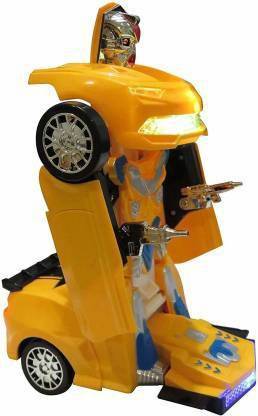 Jeevika Gallery Big Robot Car 2 in 1 Distortion Dual Mode Transforming Car for Kids (Multicolor)