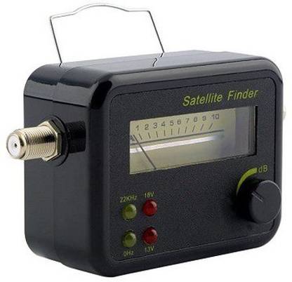 JAMUS SF-12 Satellite Finder Signal Pointer DB Meter Dish Antenna Receiver Gain Measuring Instrument Tool for Digital TV Free To Air DTH Any Dish HD HDTV 4 LED DBC Non-magnetic Electronic Level (10 cm) Analog  Anemometer