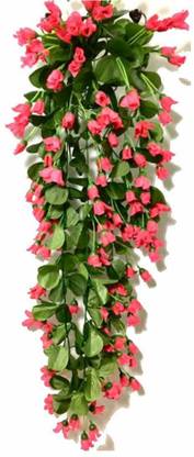 well art gallery Well Art Gallery Artificial Rose Flower Hanging for Home Office Wedding Temple Special Occasion Decoration (Size:-60*20*10) (baby pink) Pink Rose Artificial Flower