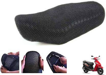 Shopland SEAT-COVER-NET-275SL एकल बाइक सीट कवर TVS Wego  के लिए