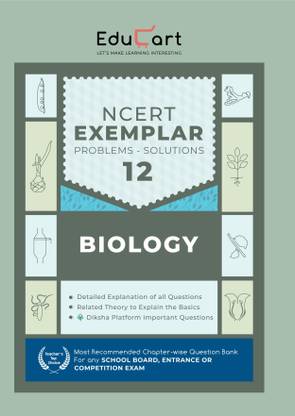 Old Educart Ncert Biology Exemplar Problems Solutions Class 12 Book