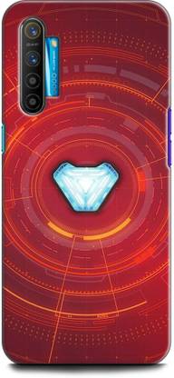 KEYCENT Back Cover for Realme X2, RMX1992 IRON MAN, FACE, IRON MAN MASK, AVENGERS, MARVEL, SUPERHERO, COMIC