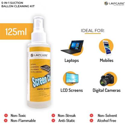 LAPCARE Cleaning Kit with Suction Balloon for Computers, Gaming, Laptops, Mobiles