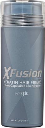 Osking XFusion Keratin Hair Fibers Hair Treatment Black Color 28grams Hair Loss Concealer Hair Volumizer 7846745 Soft Hair Volumizer Powder