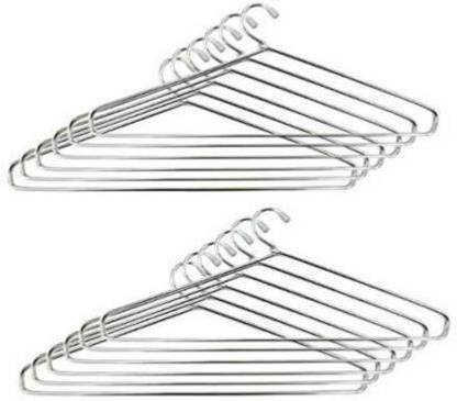 RJ Rojeno Steel Shirt Pack of 12 Hangers For  Shirt