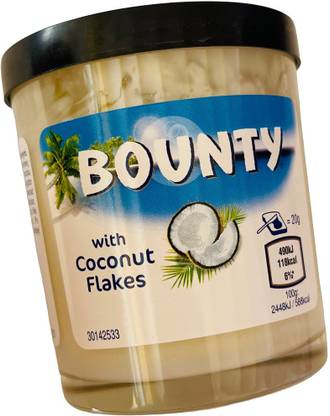 BOUNTY White Chocolate Spread With Coconut Flakes Imported 200g
