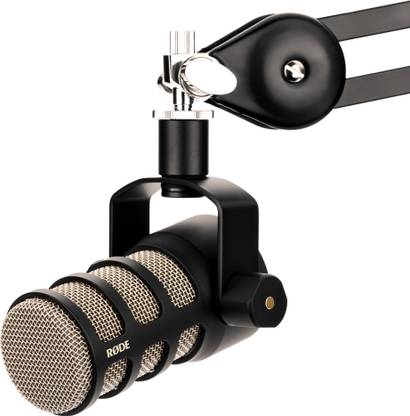 Rode Podmic Dynamic Unidirectional Podcasting Microphone (Black)