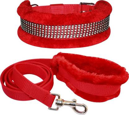 YIMK Dog Collar & Leash