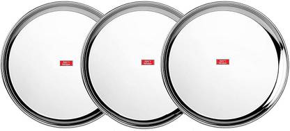 Ajay's Shoppe Premium Quality Stainless Steel Quater Plate Quarter Plate