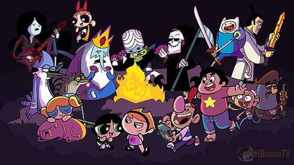 Adventure Time Steven Universe The Grim Adventures Of Billy And Mandy Powerpuff Girls Matte Finish Poster Paper Print