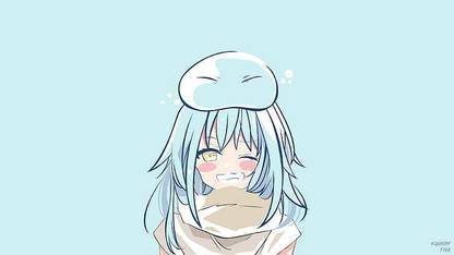 Anime Anime Boys Tensei Shitara Slime Datta Ken Rimuru Matte Finish Poster Paper Print