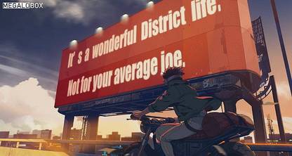 Megalo Box Anime Boys Joe Megalo Box Matte Finish Poster Paper Print