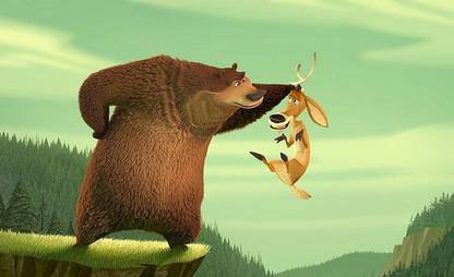 Martin Lawrence As Boog The Grizzly Bear And Matte Finish Poster Paper Print