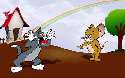 Tom And Jerry Cartoon Movie Matte Finish Poster Paper Print