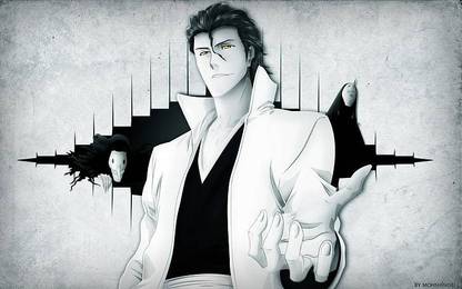 Bleach Sousuke Aizen Anime Anime Boys Matte Finish Poster Paper Print