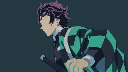 Anime Demon Slayer Kimetsu No Yaiba Boy Earrings Kimetsu No Yaiba Matte Finish Poster Paper Print