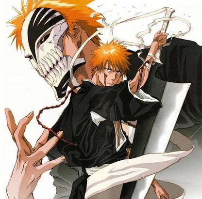 Bleach Kurosaki Ichigo Hollow Mask Matte Finish Poster Paper Print