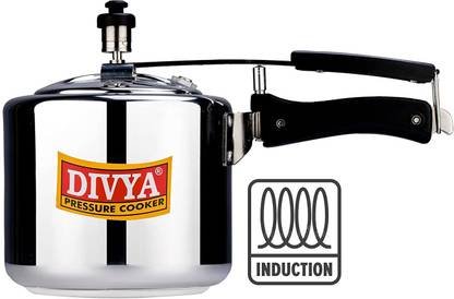 DIVYA Gold 3 L Inner Lid Induction Bottom Pressure Cooker