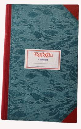 rekha binders Accounts Ledger Book No 8 (285pages) 1-Part Account Books