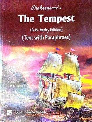 Isc The Tempest ( Text With Paraphrase )