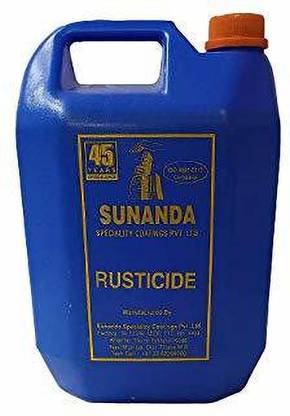 Sunanda Global RUSTICIDE Rust Remover Chemical, Yellow 5 Litres Rust Removal Solution