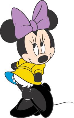 Advance Home Décor 38 cm minnie mouse Self Adhesive Sticker