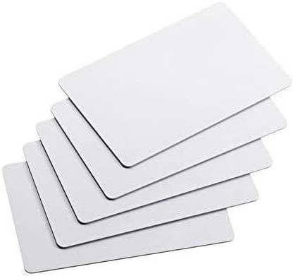 WeKonnect Mifare Classic 1K 13.56 Mhz RFID Smart Card 0.8mm Thin Cards, Contactless Thermal Printable Card (Pack of 100) for Time Attendance System & Access Control