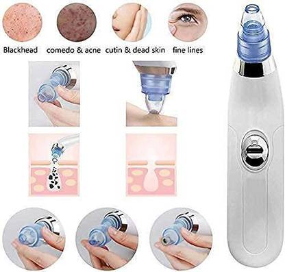 enrics Plastic Blackhead Remover Vacuum Suction Device (Pack of 4)