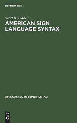 American Sign Language Syntax