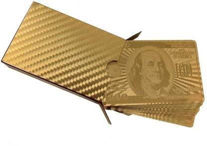 golden playing cards GOLGEN CARDS 100
