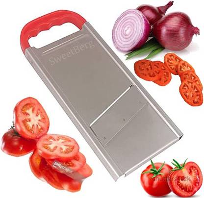 SWEETBERG Stainless Steel Manual Potato French Fries Chipser Strip Cutting Machine Salad Maker for Kitchen Potato Chopper Vegetable & Fruit Grater & Slicer